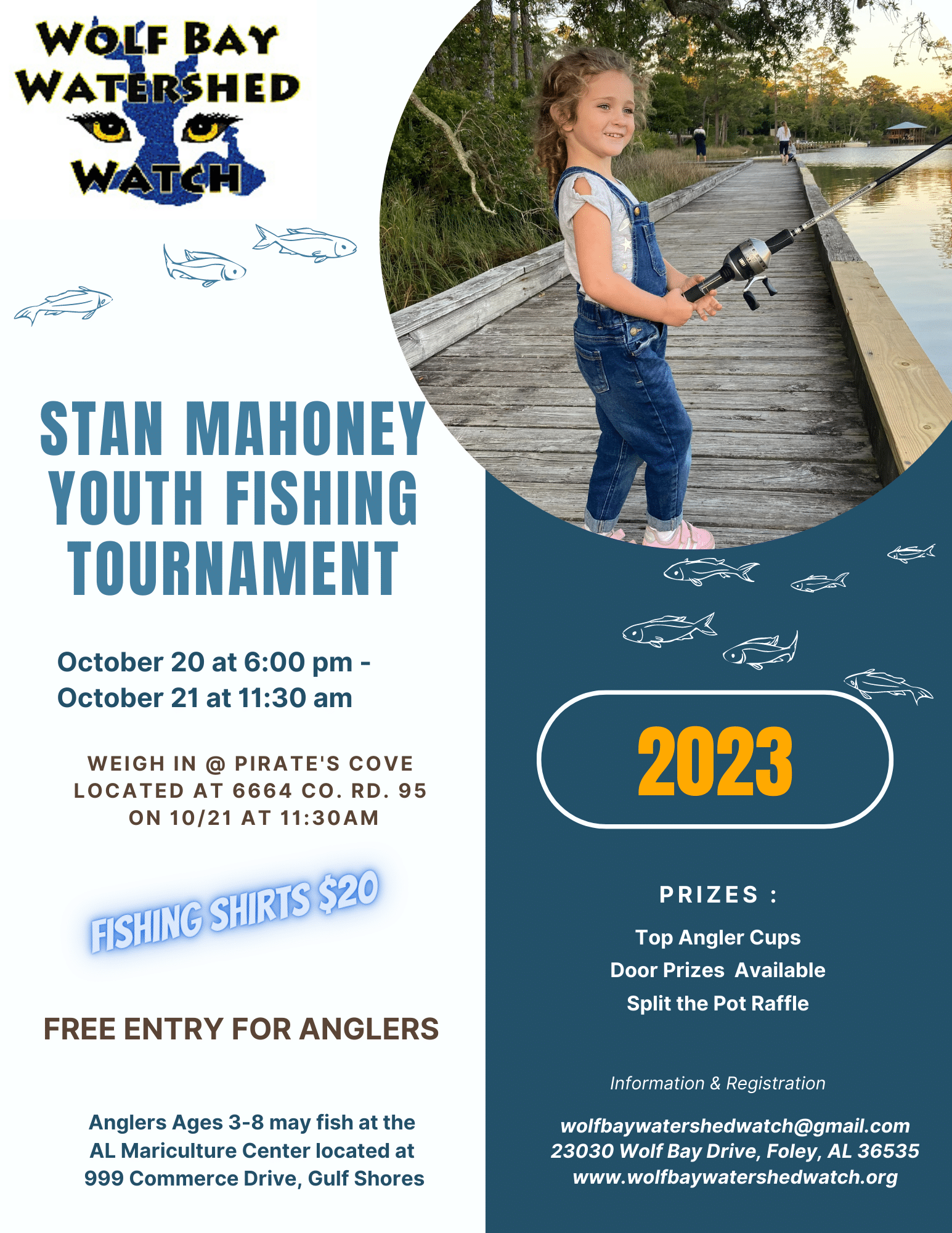 Youth Fishing Tournament - Wolf Bay Watershed Watch